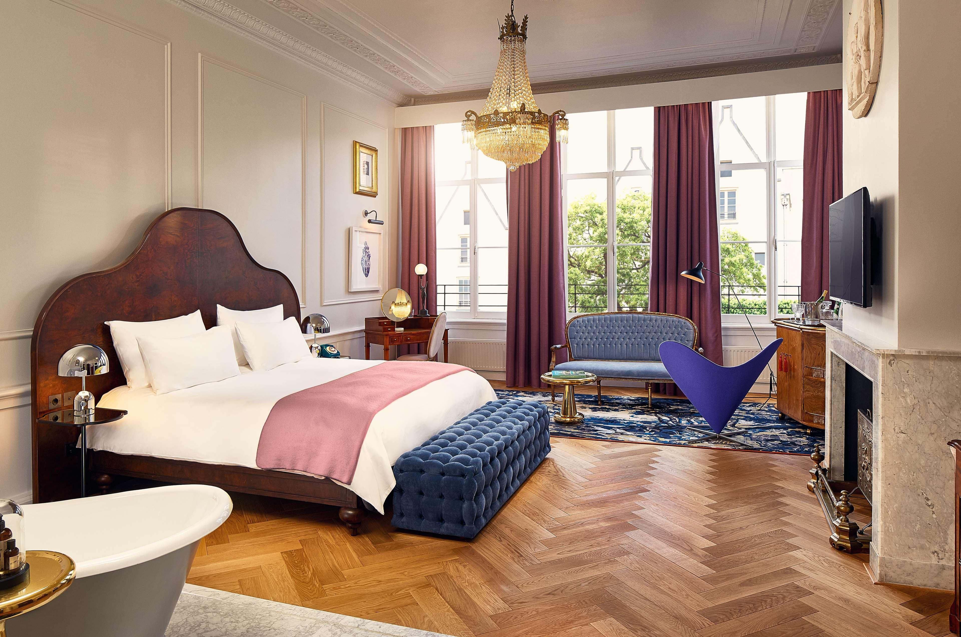 Pulitzer Amsterdam Hotel Exterior foto A room at the hotel